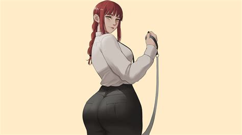 makima big ass|Makima, Chainsaw Man, fanart / Makima Ass